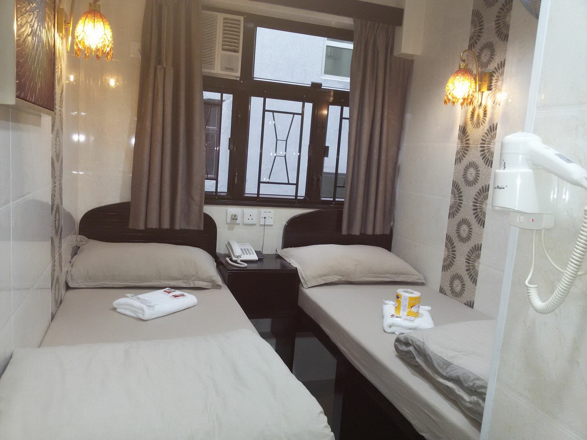 Aashiana Hotel Kowloon  Exterior foto